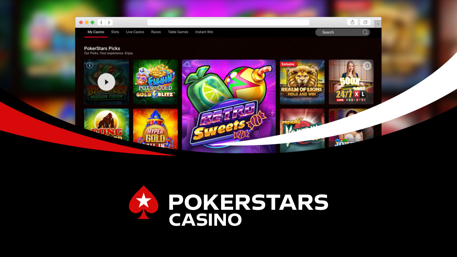 #1: PokerStars Casino: Better for Bonuses