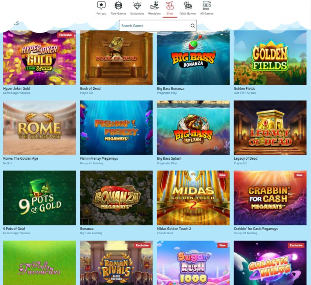 Bingo.com Casino slots review