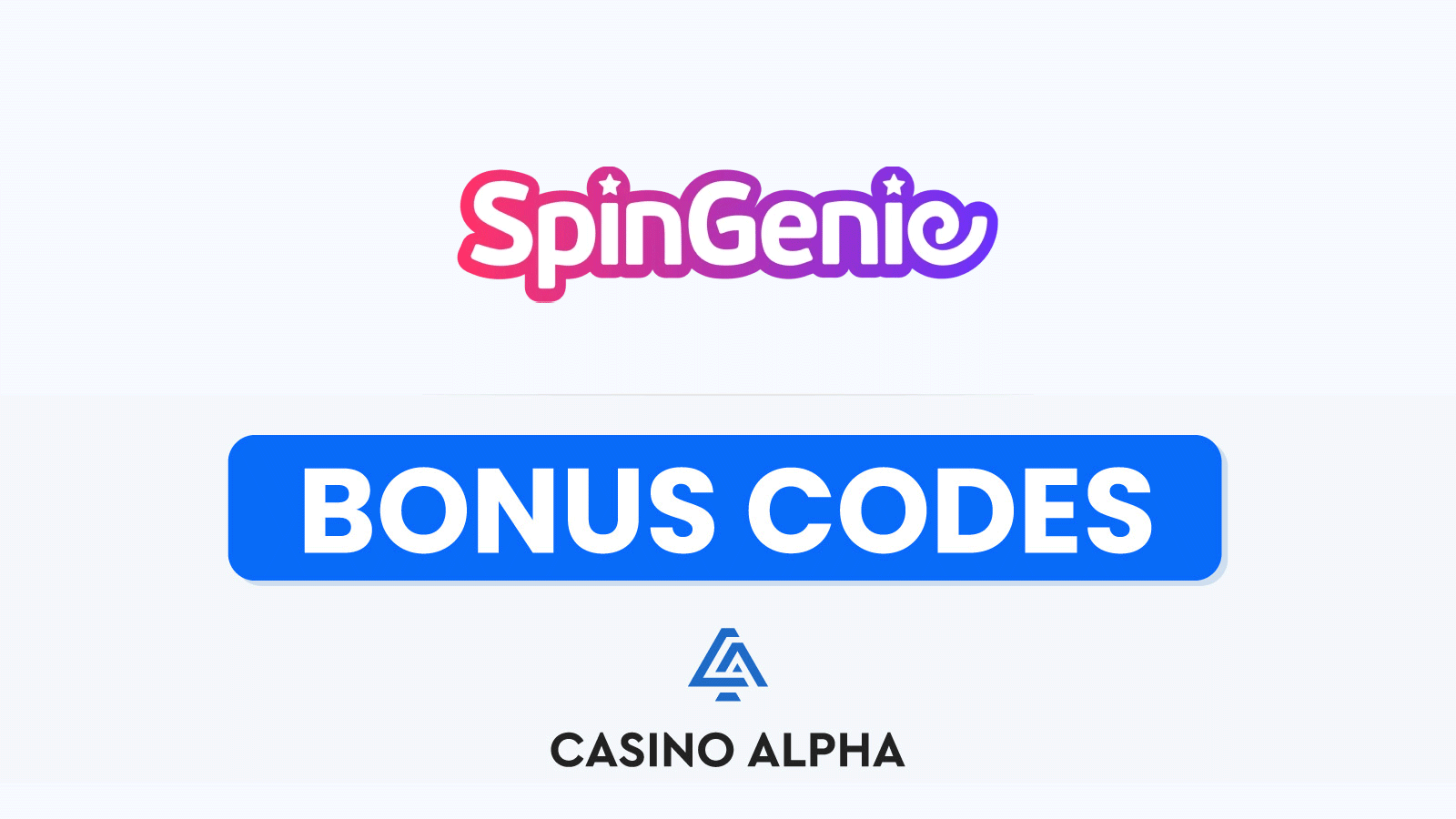 SpinGenie Promo Codes - 2024