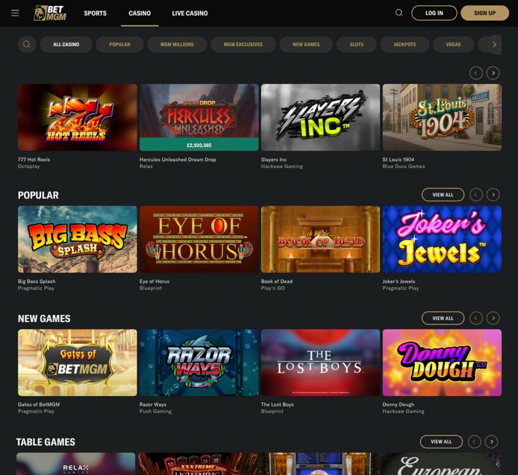 betmgm-casino-homepage-review