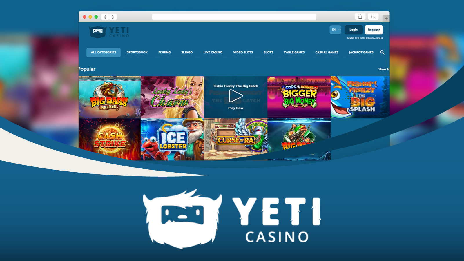 1: Yeti Casino: Better for Bonuses