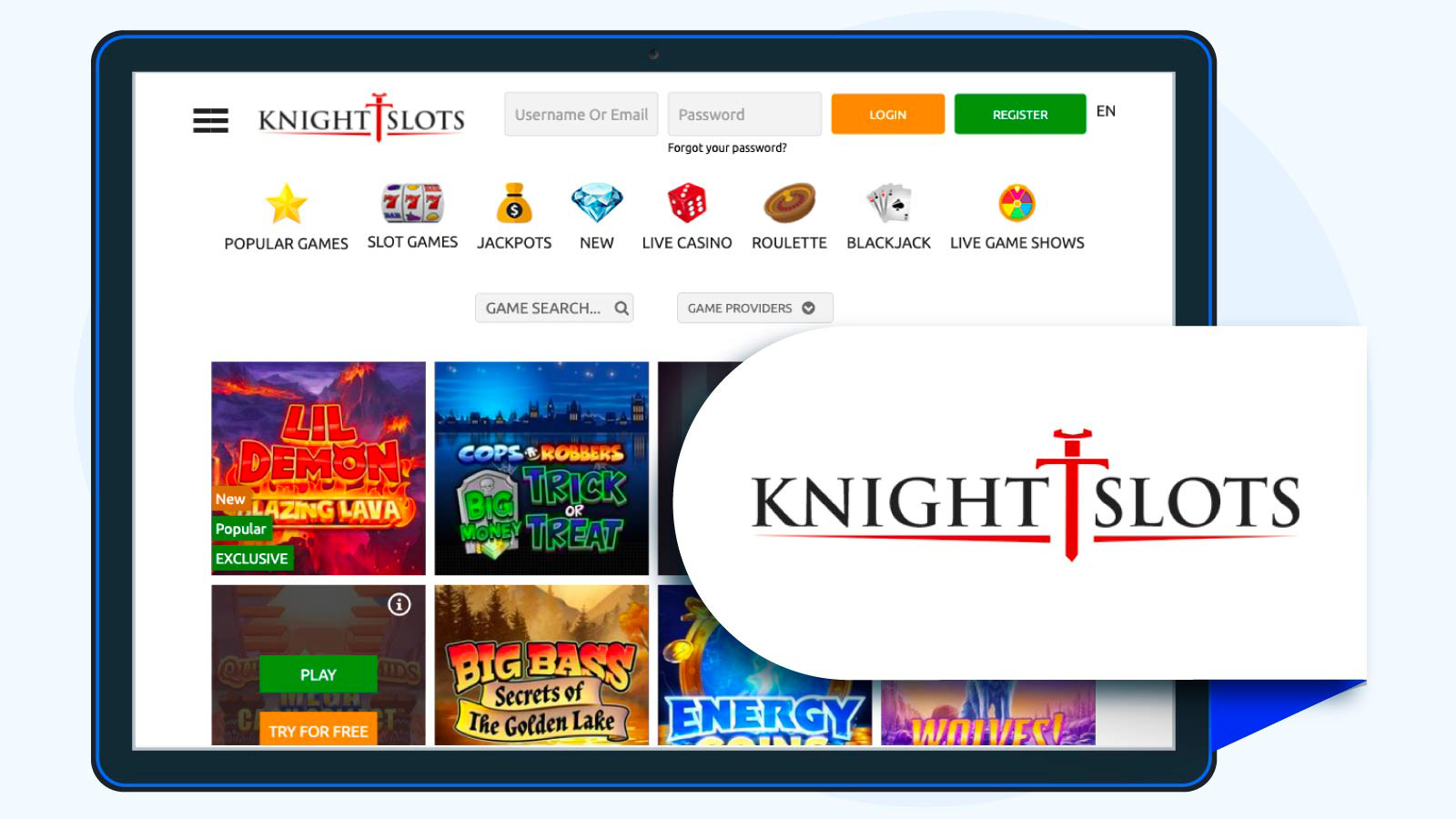 1. KnightSlots Casino Quick Review