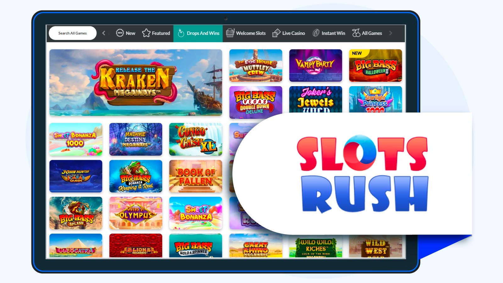 Slots Rush Casino Quick Review (8.6/10)